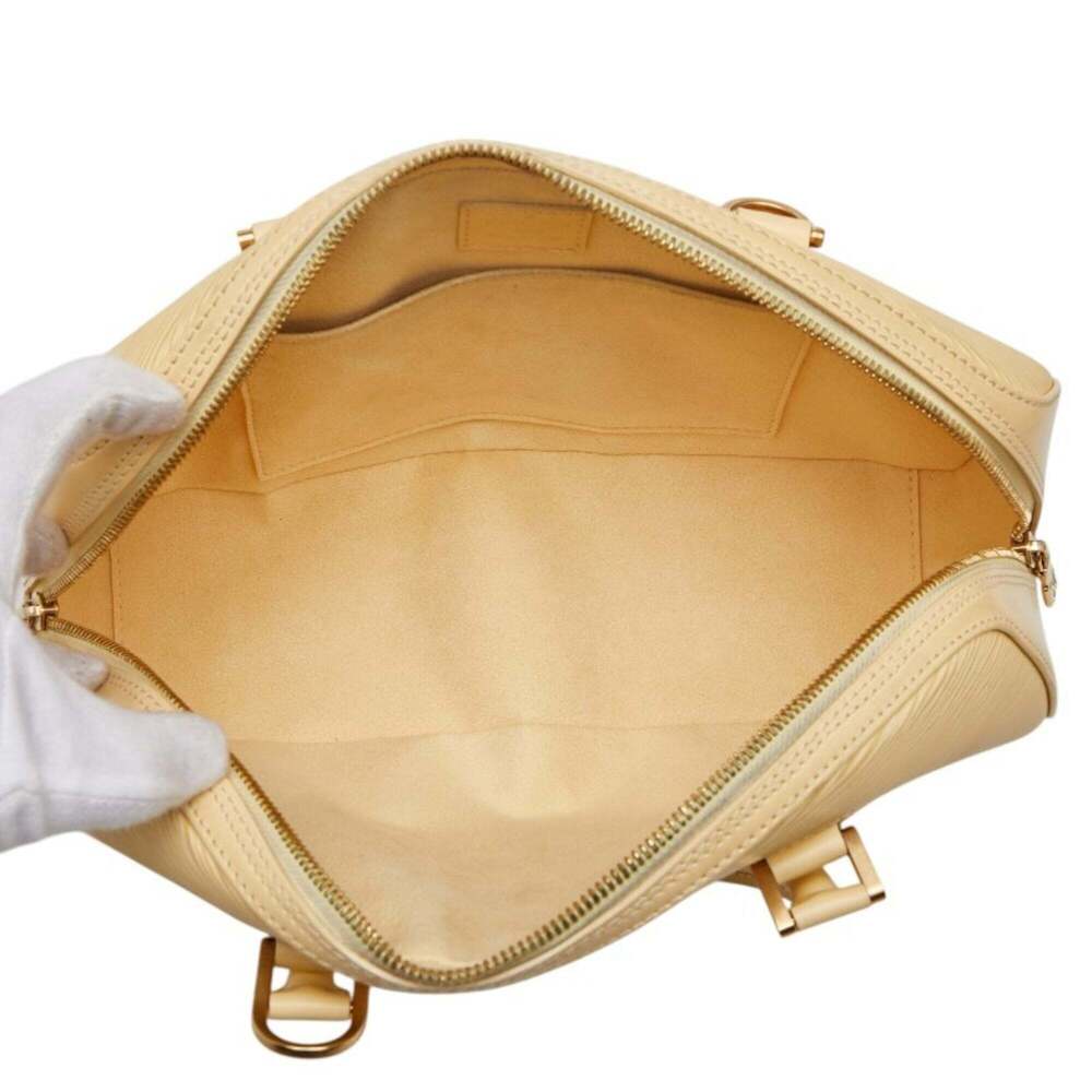 Louis Vuitton Epi Jasmine Handbag M5208A Vanilla Ivory Leather Women's LOUIS ... - Picture 8 of 11